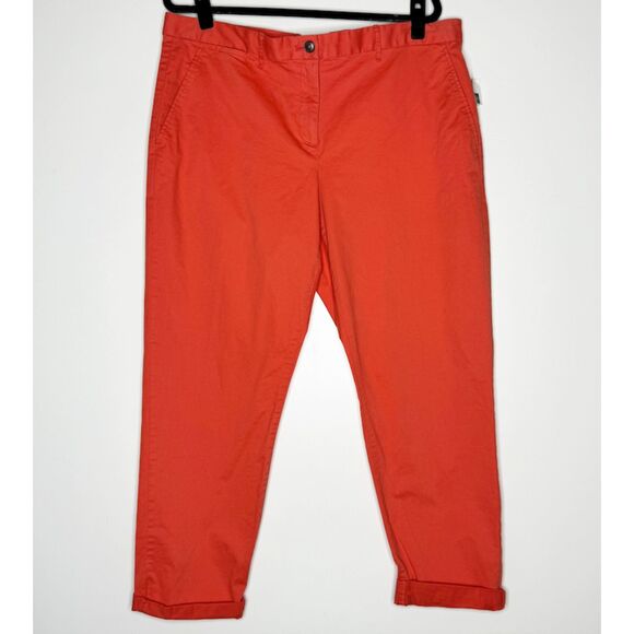 New GAP Broken in Straight Khaki Pants Women's Size 16 - Picture 2 of 11